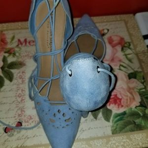 Christian Siriano Josephine Lace-Up Pump
Baby Blue